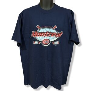 Vintage 90s Pro Player Montreal Canadiens T-Shirt